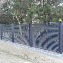 ozdobna metalowa brama 001