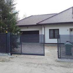ozdobna metalowa brama 002